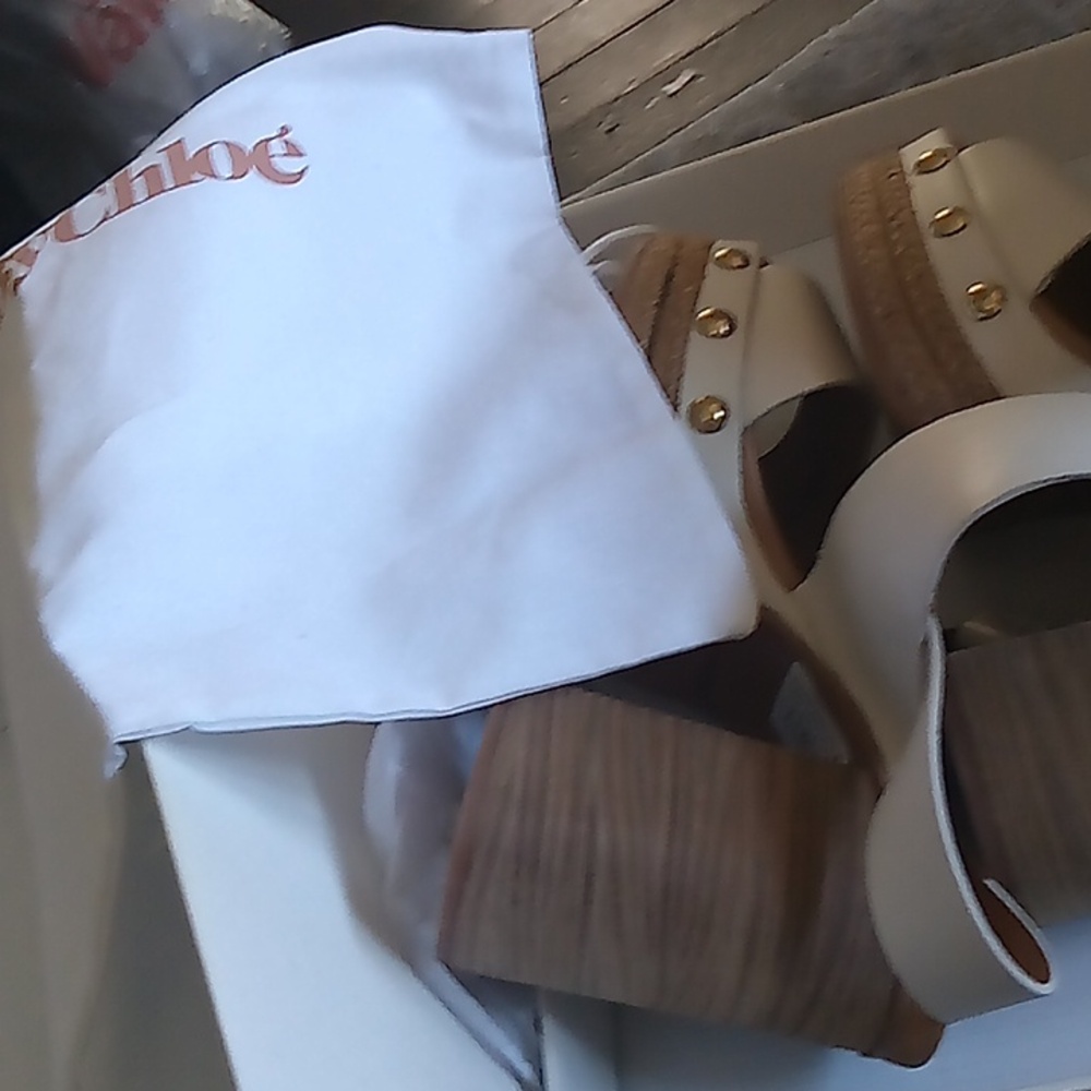 Women dressing shoes I won on a raffle